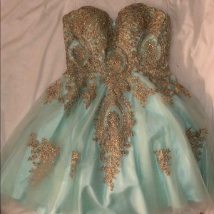 Mini prom dress
